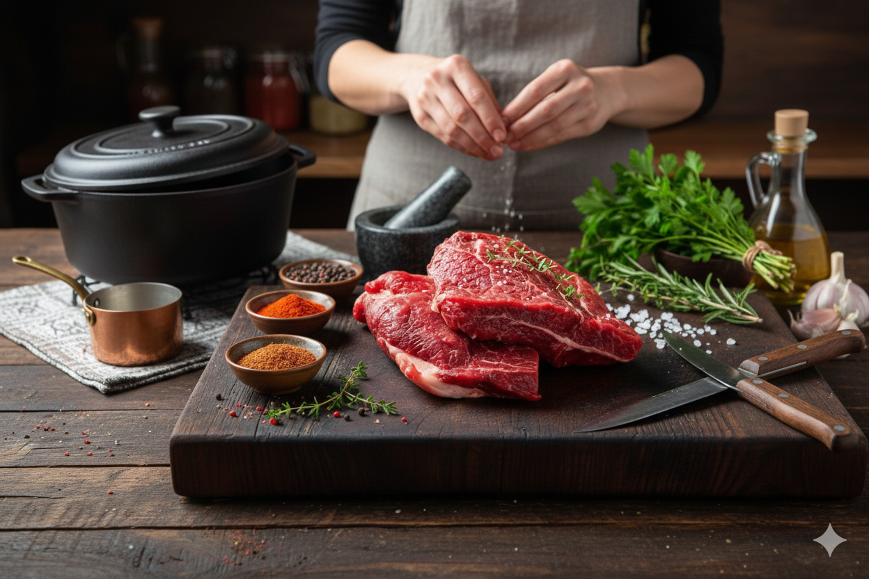 بهترین-قسمت-گوشت-شتر-برای-خورشت