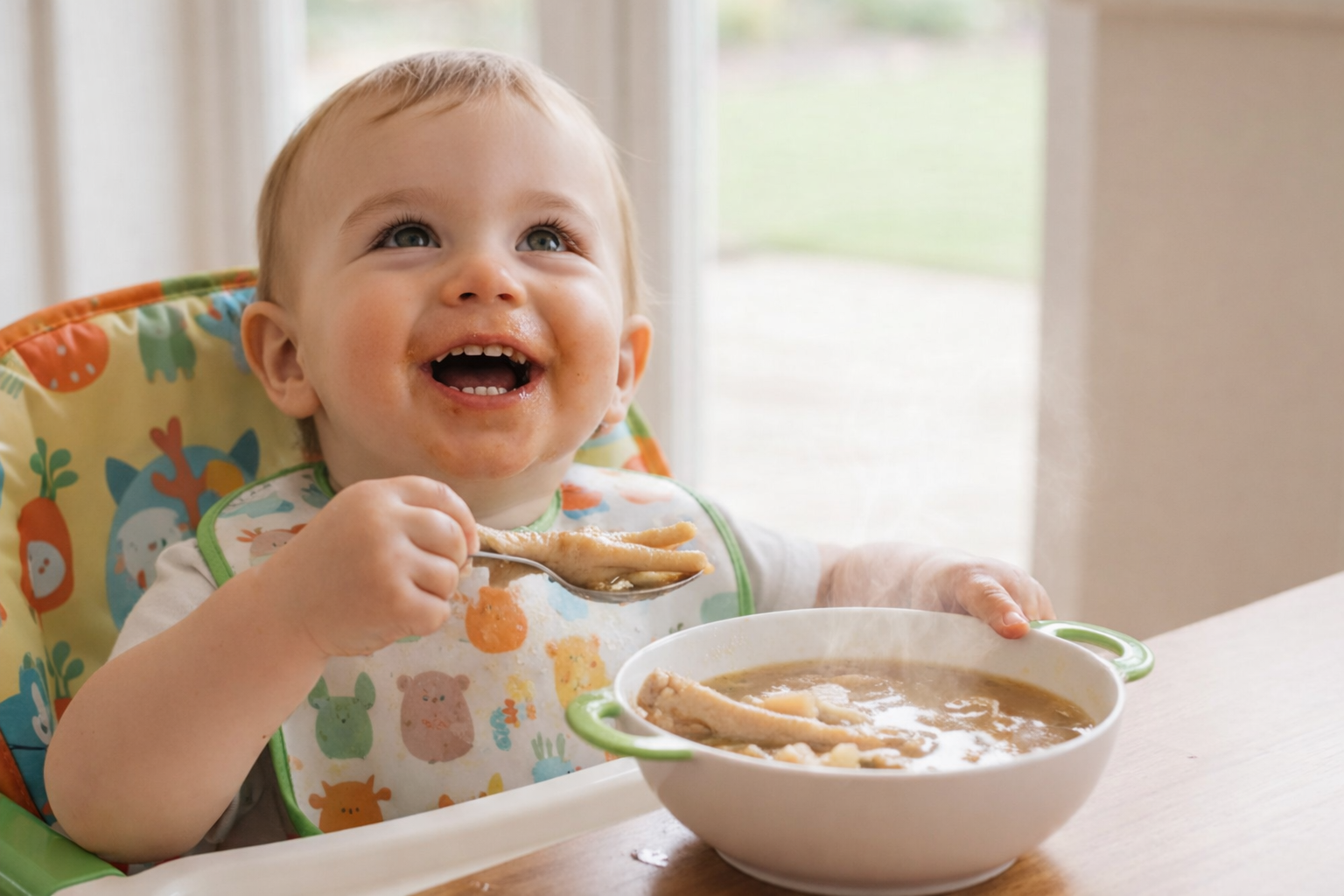 روش‌های گنجاندن پای مرغ در رژیم غذایی کودکان