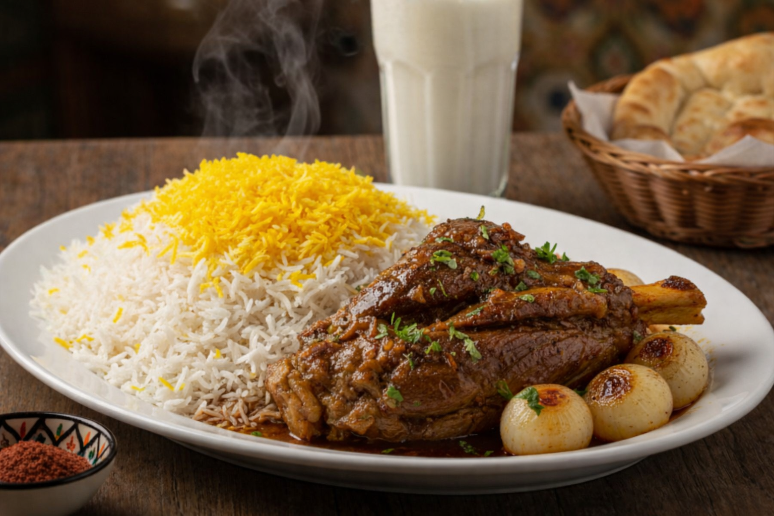 طرز-تهیه-چلوگوشت