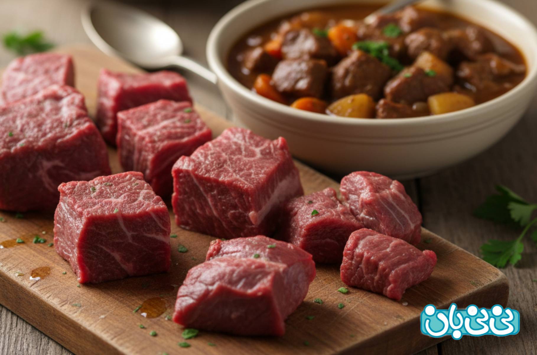 گوشت-گوساله-برای-خورشت